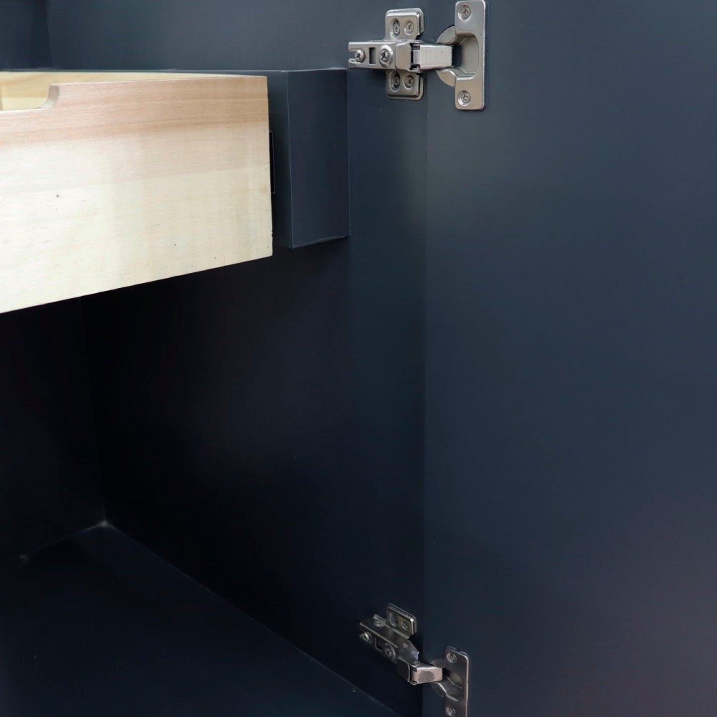 24" Single vanity in Dark Gray finish cabinet only