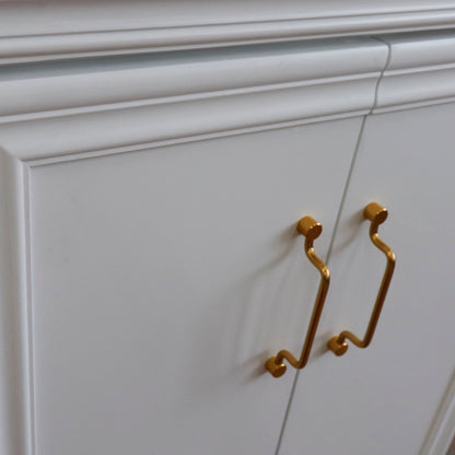 24" Single vanity in White finish cabinet only