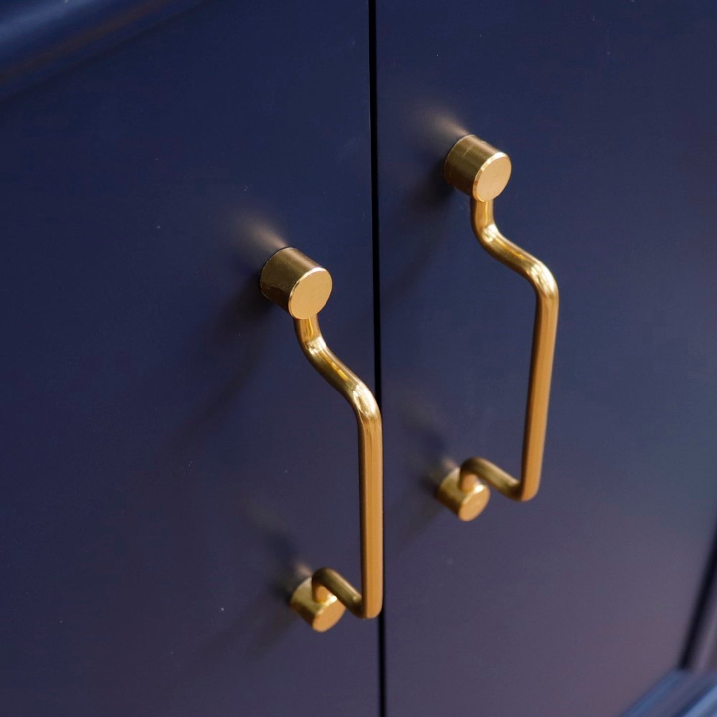 30" Single vanity in Blue finish cabinet only
