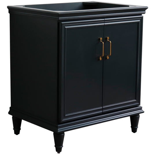 30" Single vanity in Dark Gray finish Cabinet only