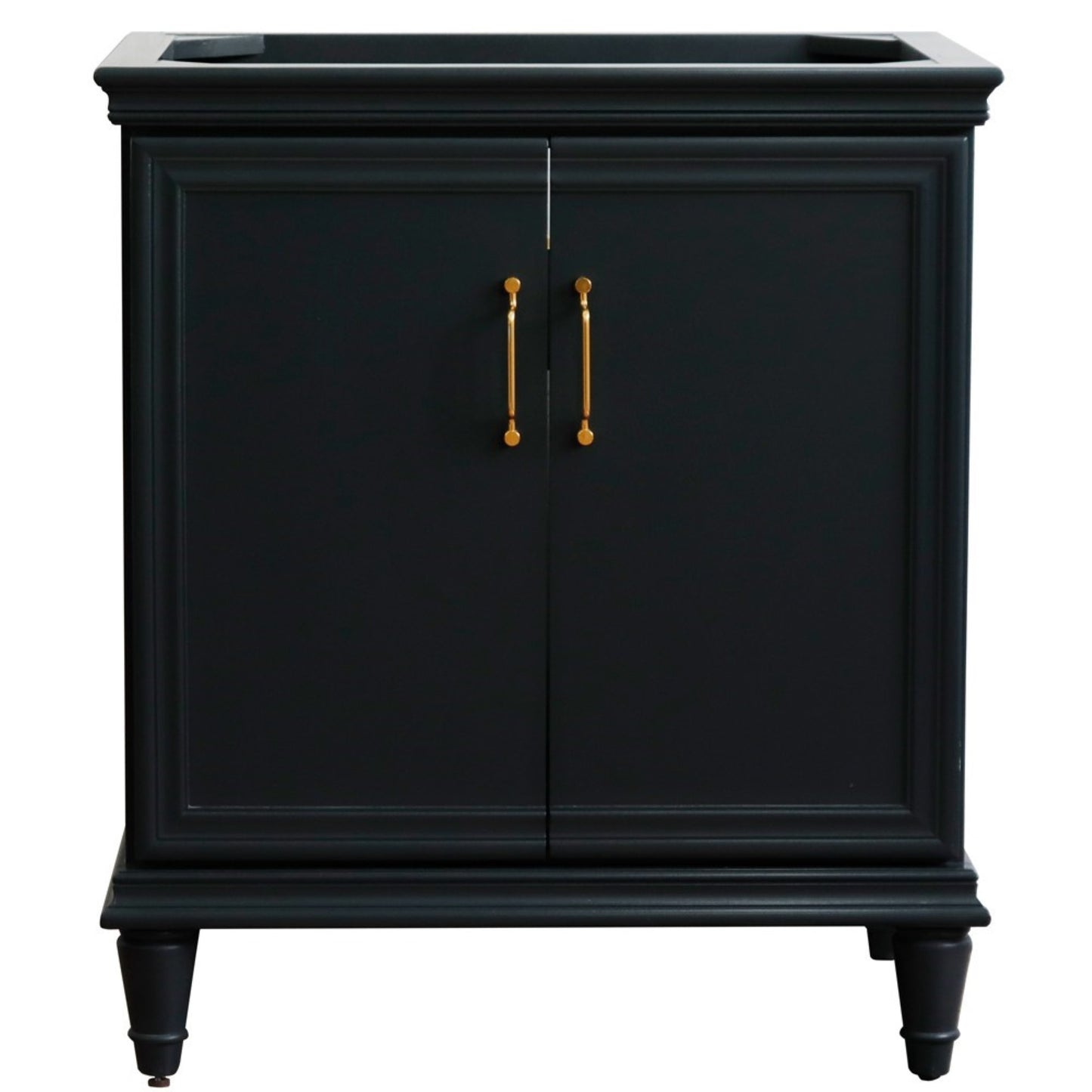 30" Single vanity in Dark Gray finish Cabinet only