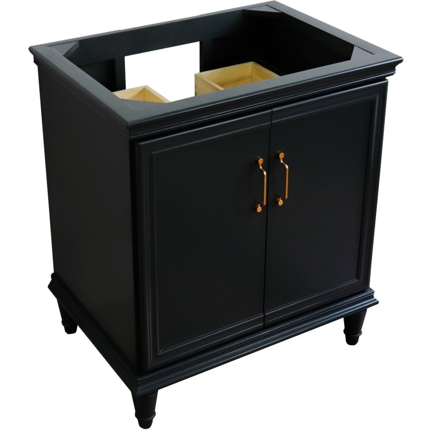 30" Single vanity in Dark Gray finish Cabinet only