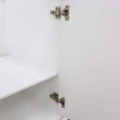 30" Single vanity in White finish cabinet only