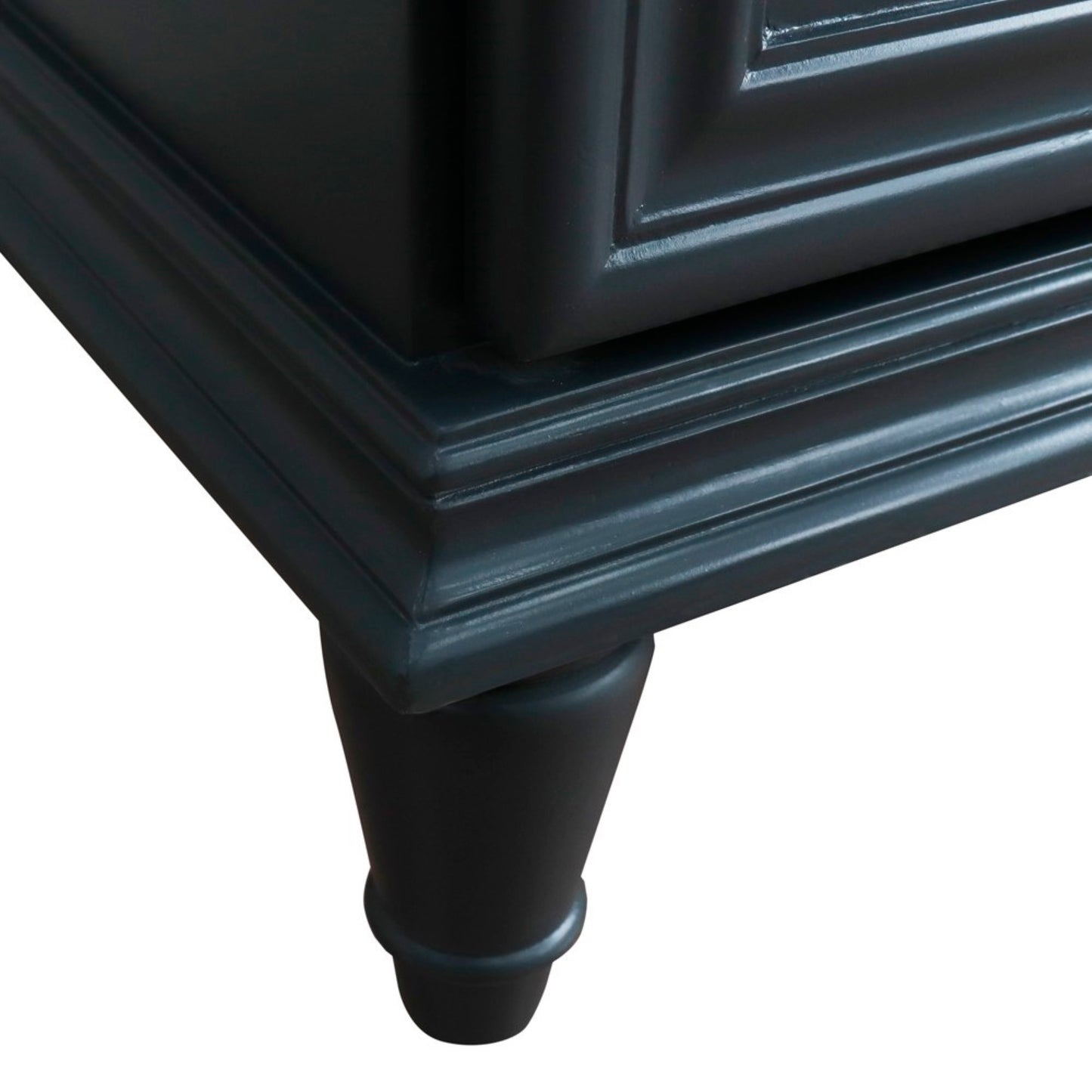 36" Single vanity in Dark Gray finish left door cabinet only