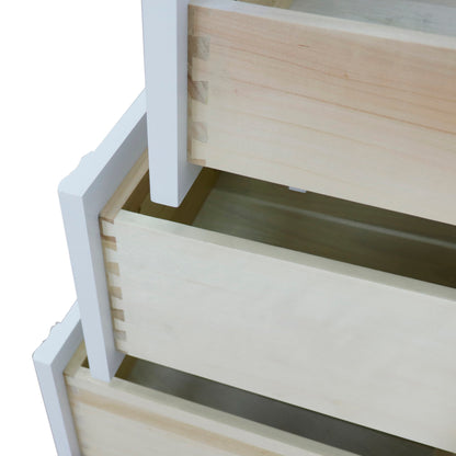 48" Double vanity in White finish cabinet only