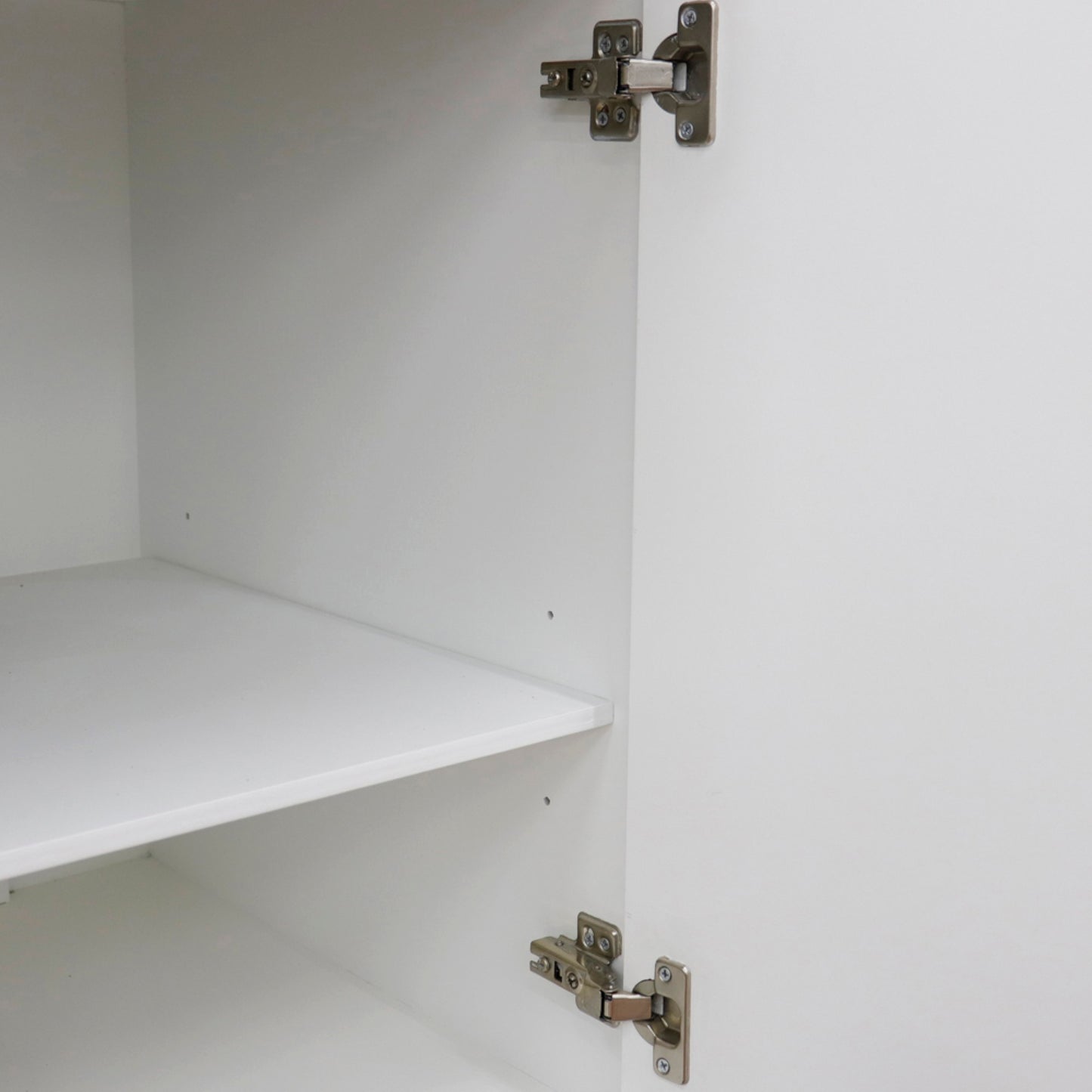 48" Double vanity in White finish cabinet only