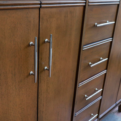 48" Double sink vanity in Walnut finish cabinet only
