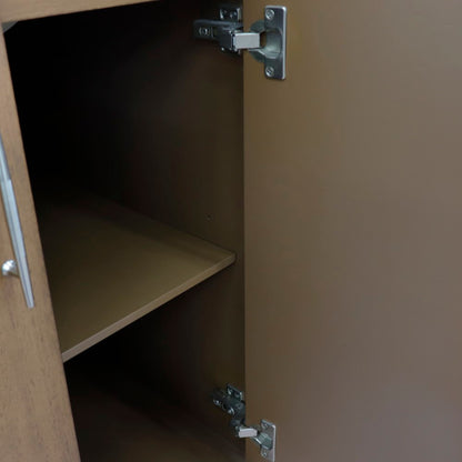 48" Single sink vanity in Walnut finish cabinet only