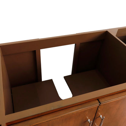 60" Single sink vanity in Walnut finish cabinet only