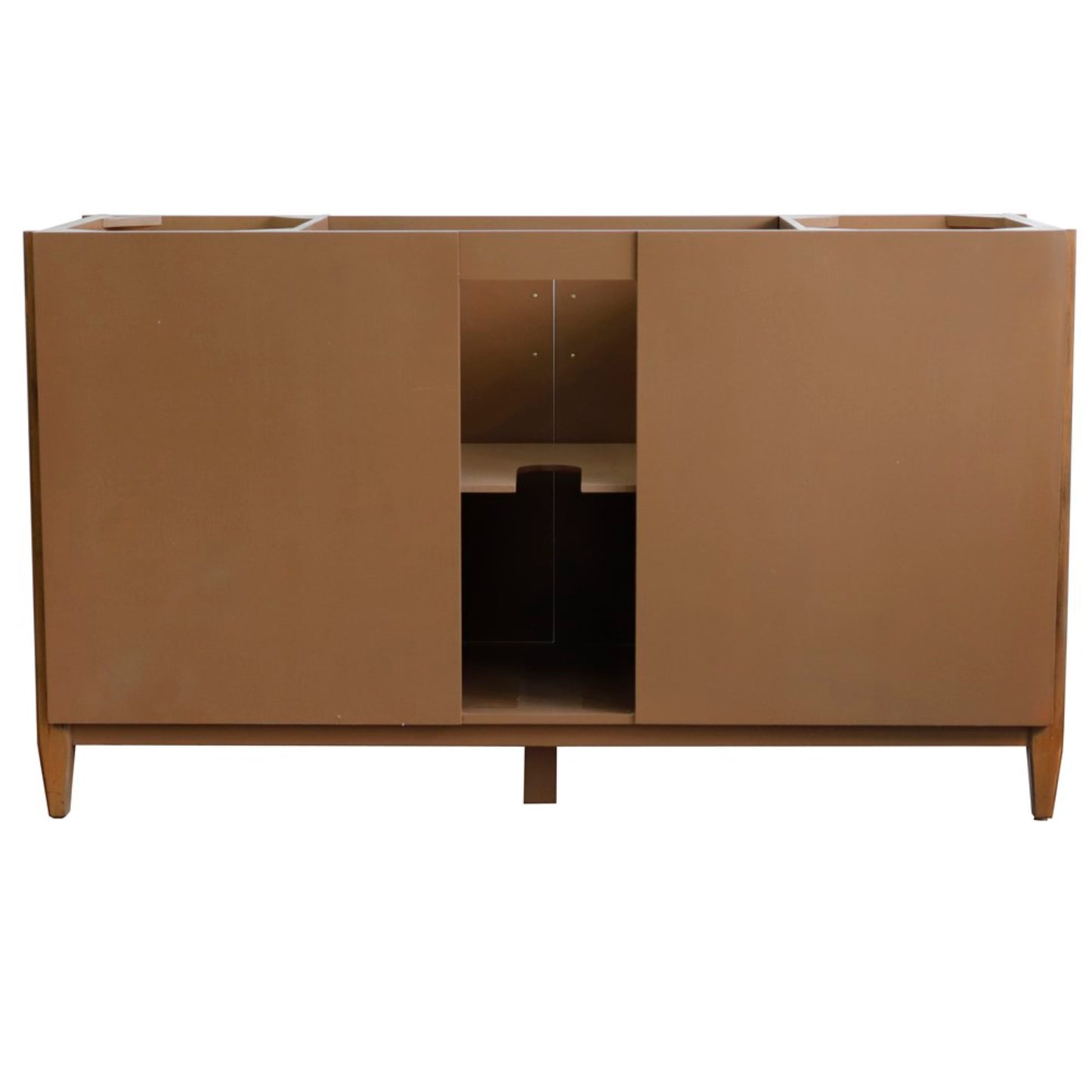 60" Single sink vanity in Walnut finish cabinet only