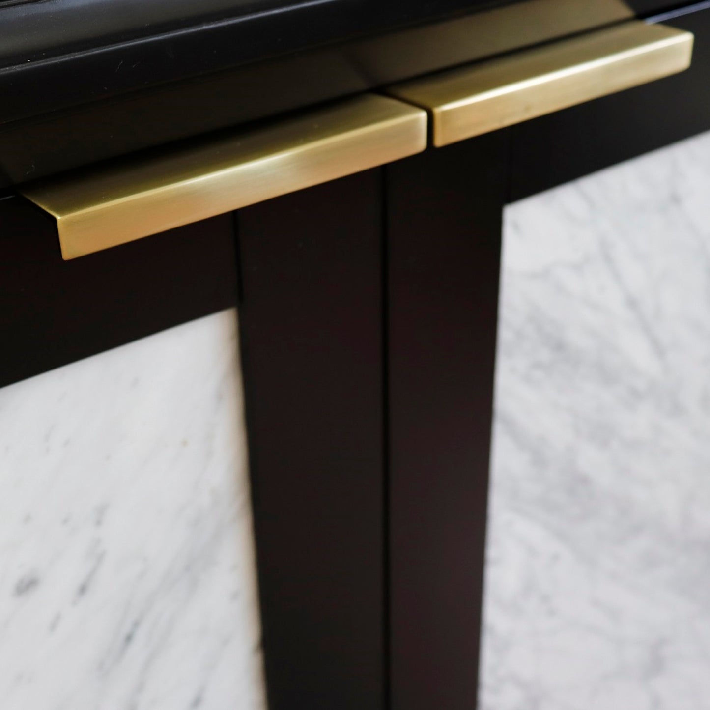 30" Single sink vanity in Black finish cabinet only
