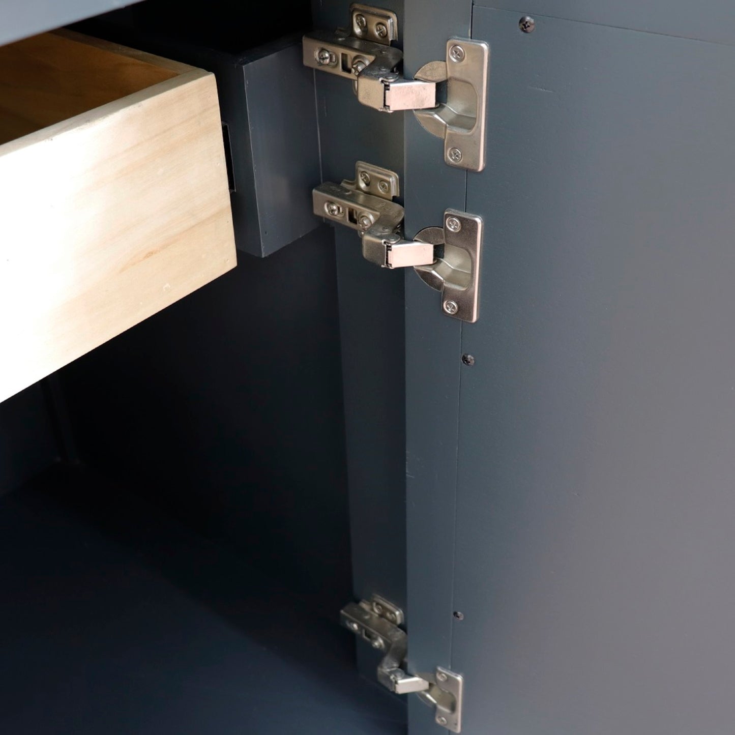 30" Single sink vanity in Dark Gray finish cabinet only