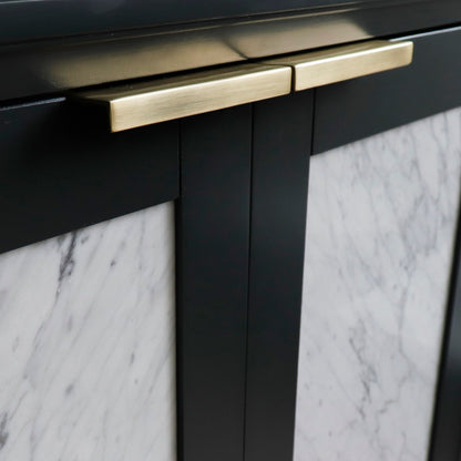 31" Single sink vanity in Dark Gray finish with White engineered stone with oval sink