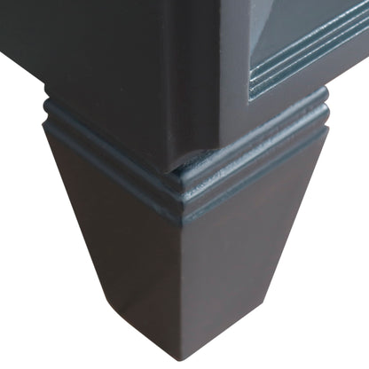 42" Single sink vanity in Dark Gray finish Left door Cabinet only