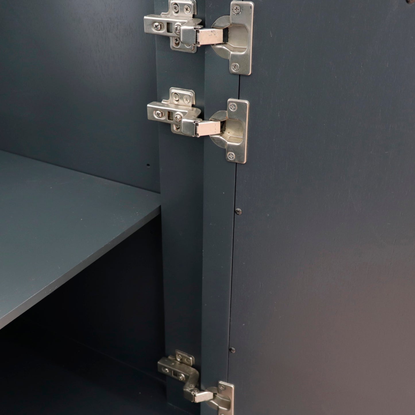 42" Single sink vanity in Dark Gray finish Right door Cabinet only