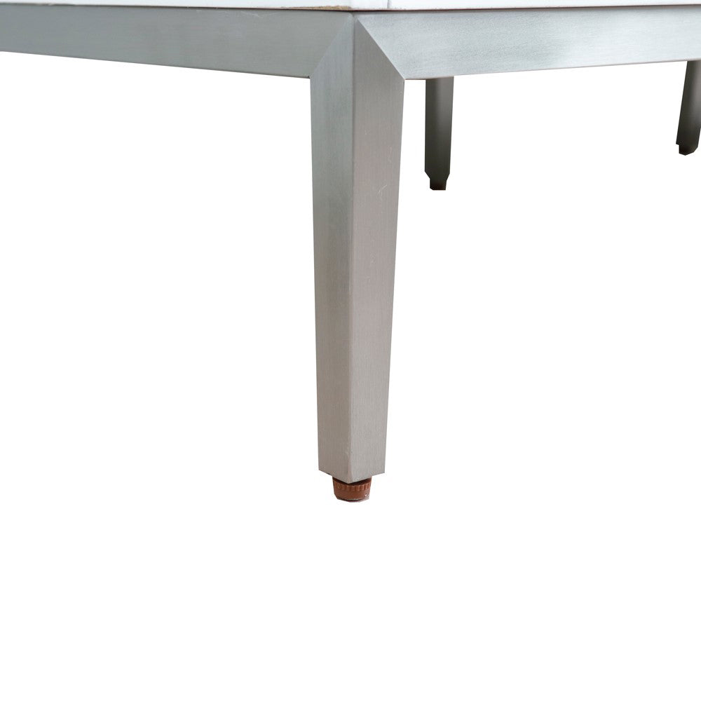 60" Double vanity in White finish cabinet only