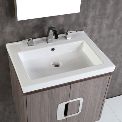 24" Single sink vanity
