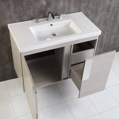 36" Single sink vanity