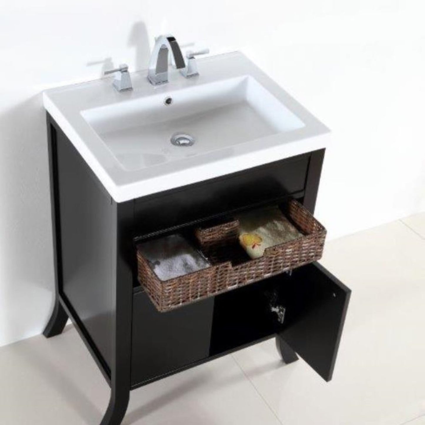 24" Single sink vanity