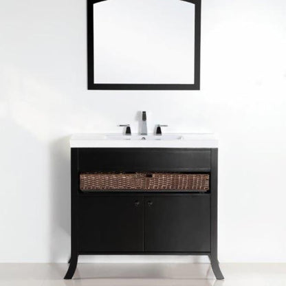 36" Single sink vanity