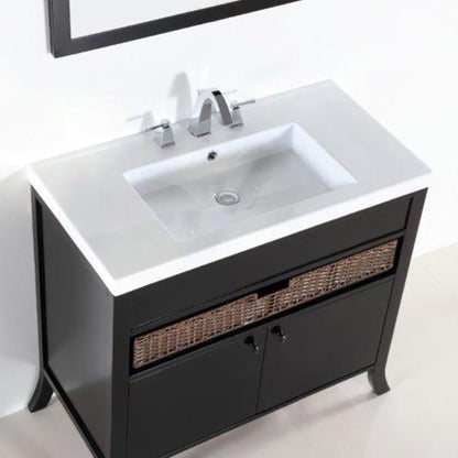 36" Single sink vanity