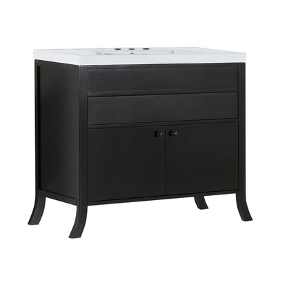 36" Single sink vanity