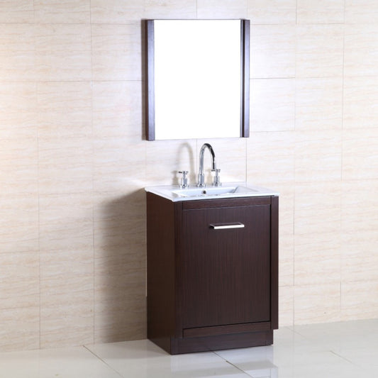 24" Single sink vanity