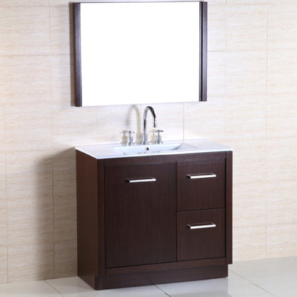36" Single sink vanity