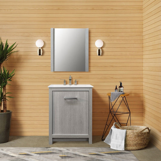 24" Single sink vanity