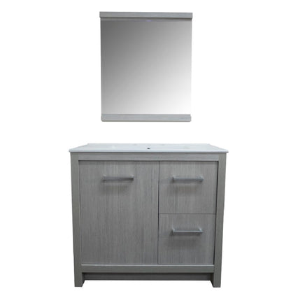36" Single sink vanity