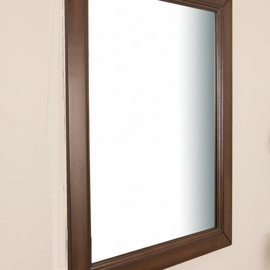 30" Mirror sable walnut