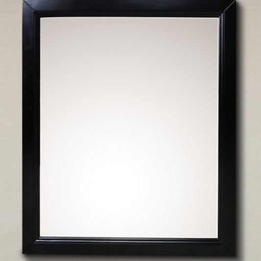 24" Mirror cabinet wood espresso