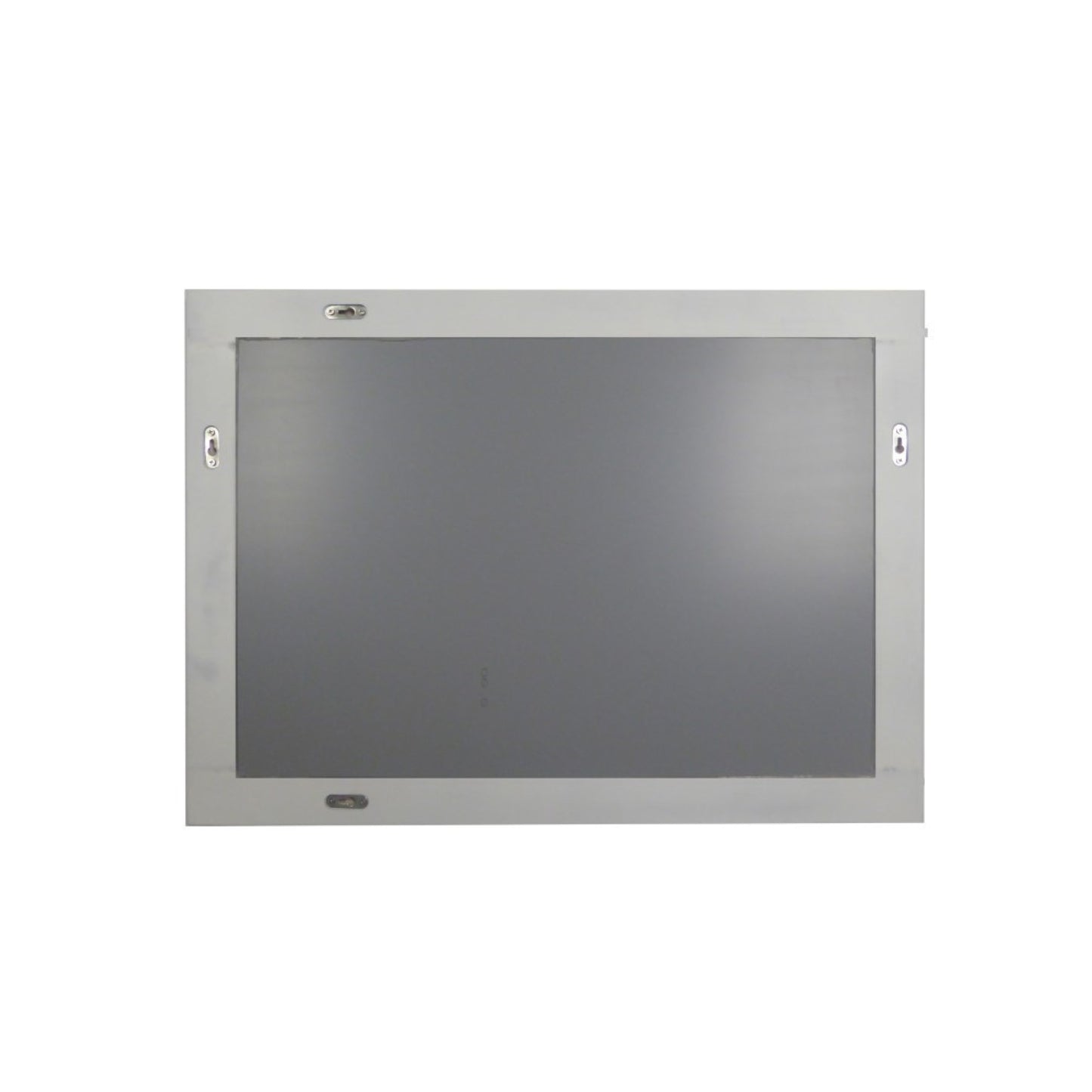 23" WOOD FRAME MIRROR IN L/GRAY