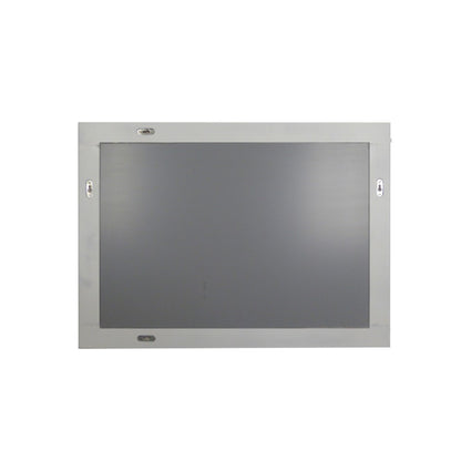 23" WOOD FRAME MIRROR IN L/GRAY