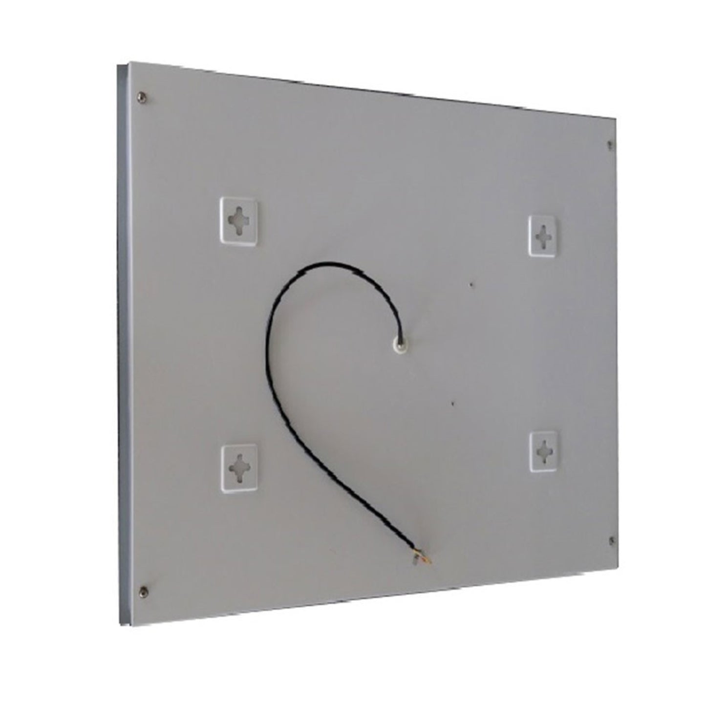 36" Rectangular LED Bordered Illuminated Mirror with Bluetooth Speakers