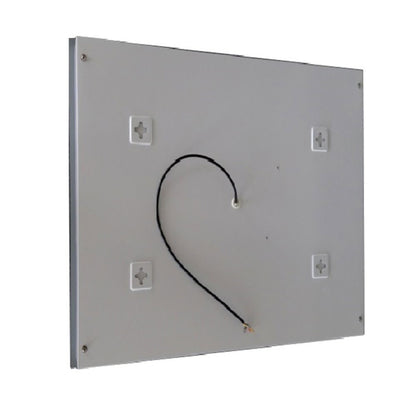 36" Rectangular LED Bordered Illuminated Mirror with Bluetooth Speakers