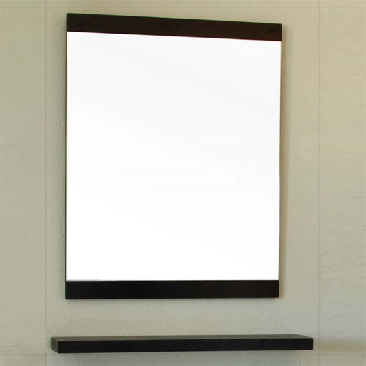 23.6" Mirror black wood
