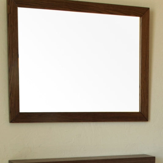 31.5" Mirror Dark walnut
