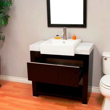 36" Single sink vanity
