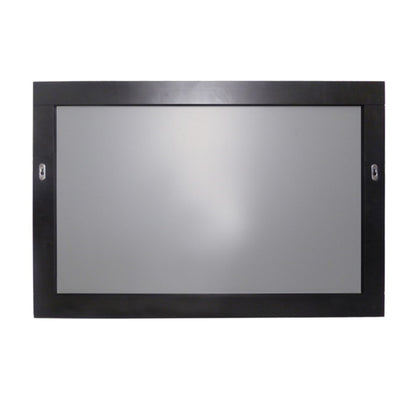 37.4" Mirror Black wood