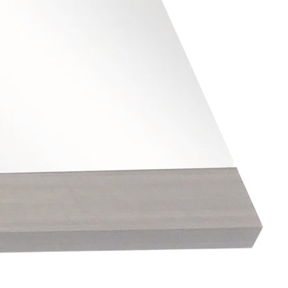 37.4" Mirror Gray wood