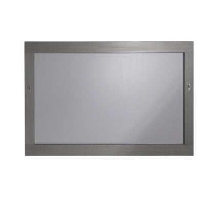 37.4" Mirror Gray wood