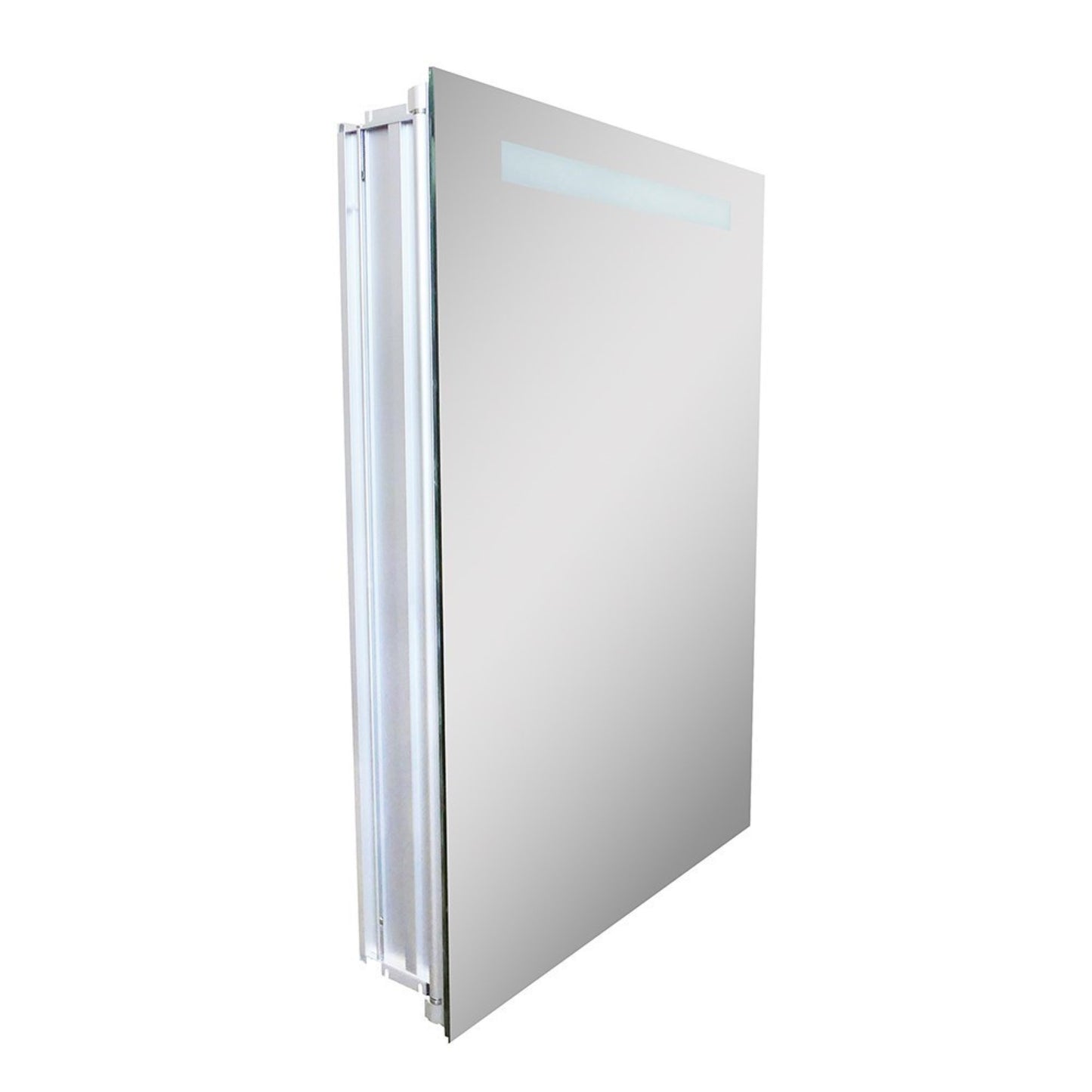 20" Rectangular LED Illuminated Mirrored Medicine Cabinet