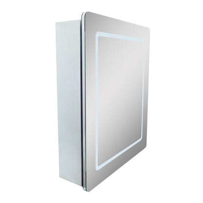 24" Rectangular LED Illuminated Mirrored Medicine Cabinet