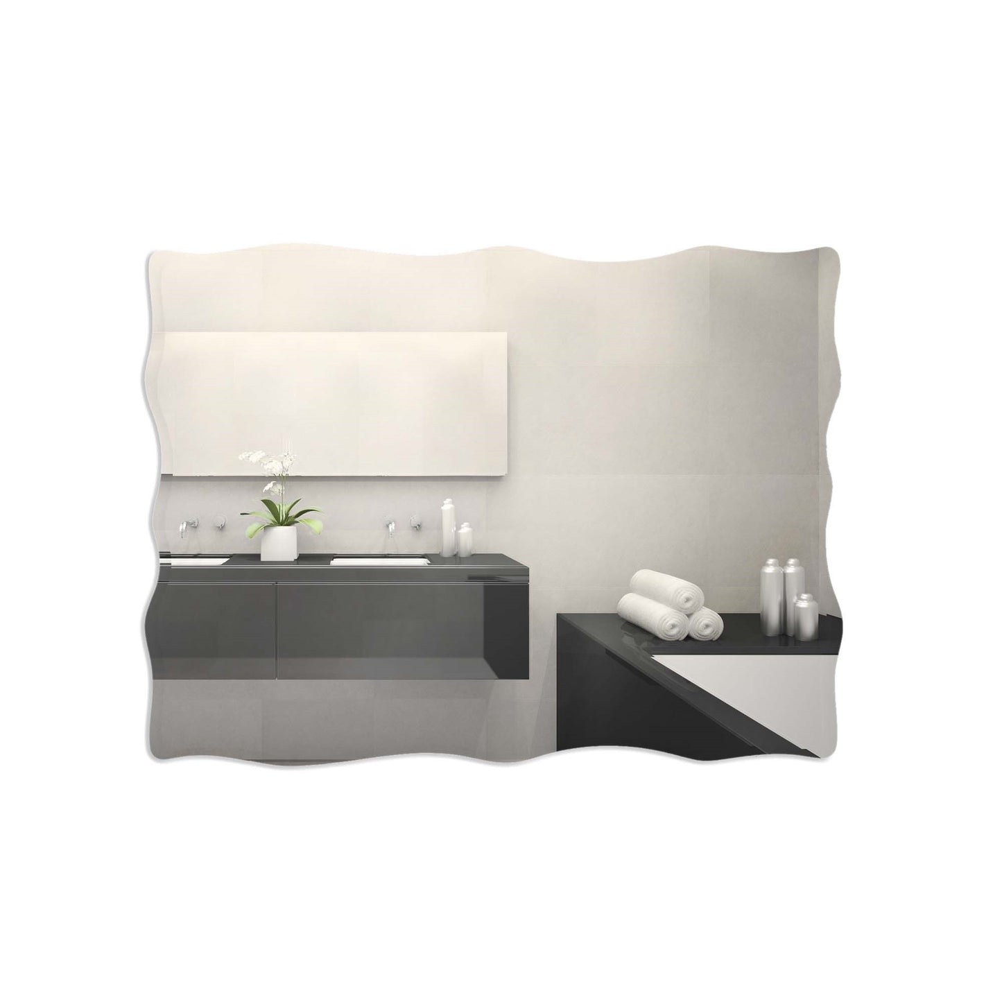 23.25" Frameless Mirror