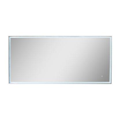 59" Rectangular LED Illuminated Mirror