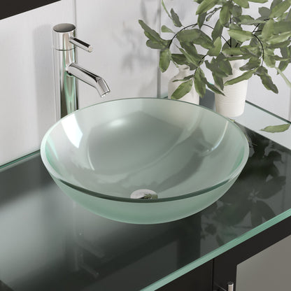Complete 36" Vanity Set with Polished Chrome Plumbing