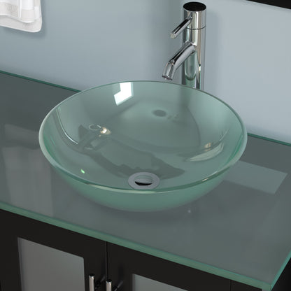 Complete 63" Vanity Set with Polished Chrome Pluming