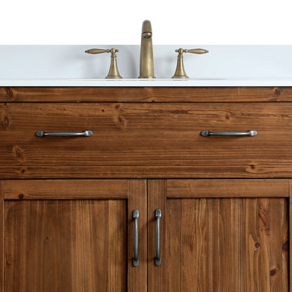 Bryson 36" Vanity Base Only in Walnut