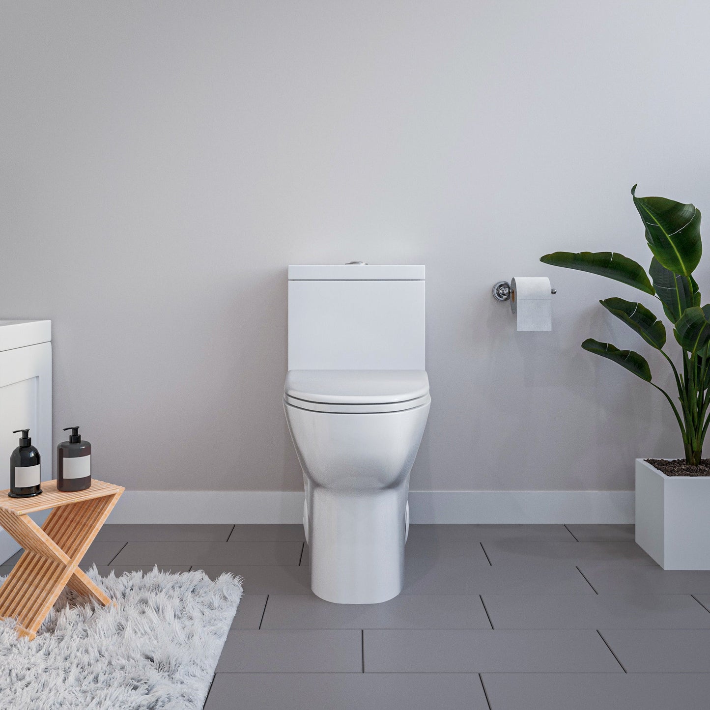 Venezia Dual Flush Elongated One-Piece Toilet (Seat Included)